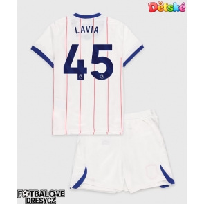 Chelsea Romeo Lavia #45 Dětské Alternativní dres komplet 2026-27 Krátký Rukáv (+ trenýrky)